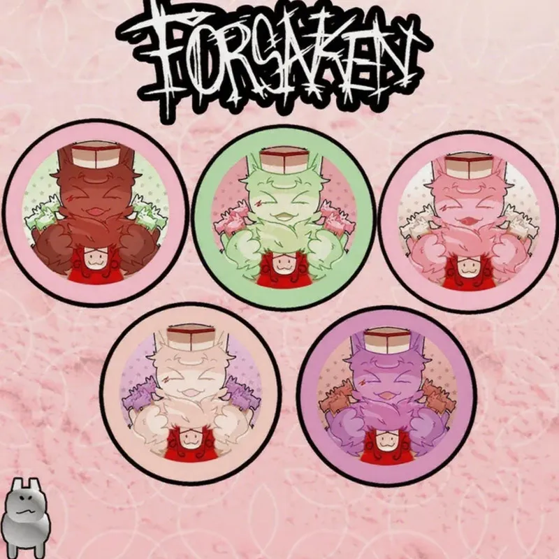 

Forsaken Parlor Gubby Elliot Pins Cute cartoon game Character badge