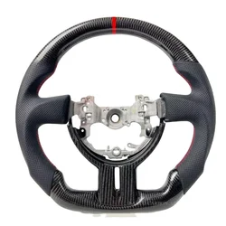 Carbon Fiber Nappa Preforated Leather Steering Wheel for Toyota GT86 Subaru BRZ Scion FRS 2013-2016