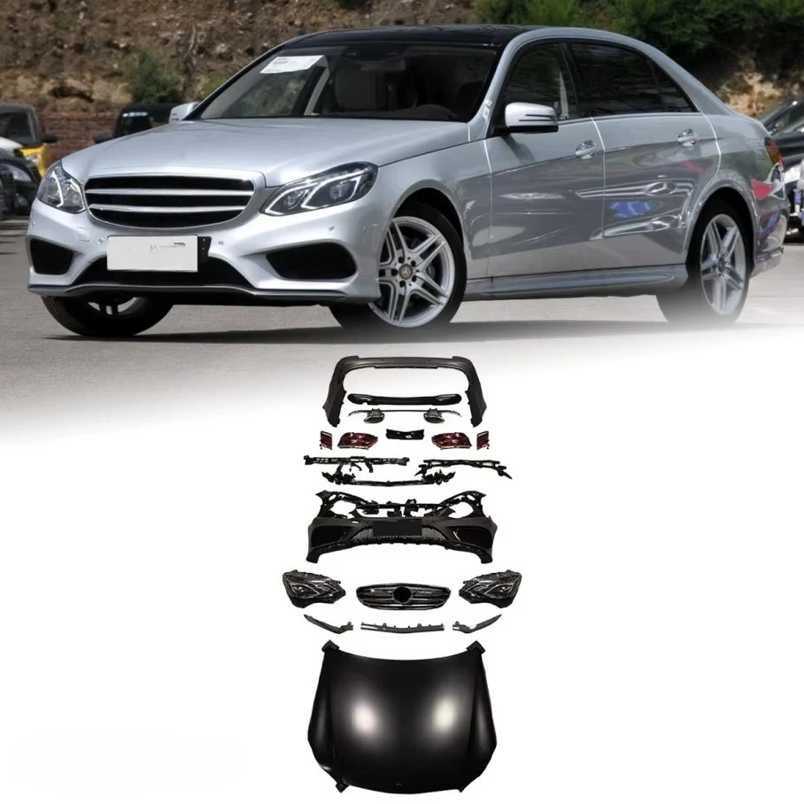 

New Bumper Auto Bodykit for 2009-2012 E-Class W212 Sport Style Bolt-On Upgrade