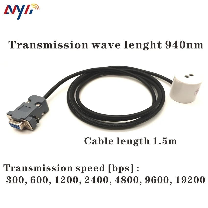 RS232 البصرية التحقيق Dlms Cosem IEC62056-21 IEC1107 الذكية متر محول البصرية التحقيق