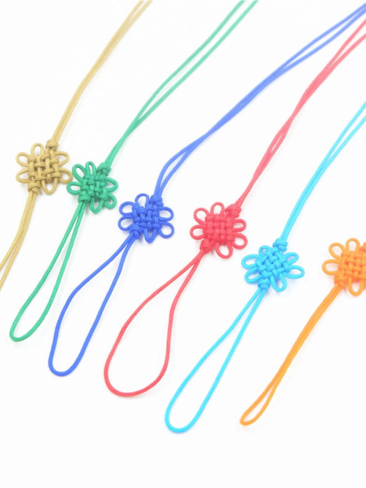 DIY Handmade Tassel Creative Semi-Finished Product Jade Thread Fringe Mobile Phone Strap Special Small Bookmark 100 Pieces