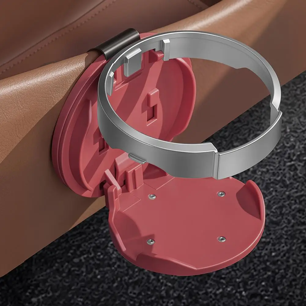 Universeller, faltbarer Getränkehalter für das Auto, verstellbare Halterung für Wasserflaschen, geeignet für die Tür, die Lüftungsschlitze oder die Rückseite des Sitzes, Getränkehalter für den Fahrzeuginnenraum, Autozubehör. – Detail 18