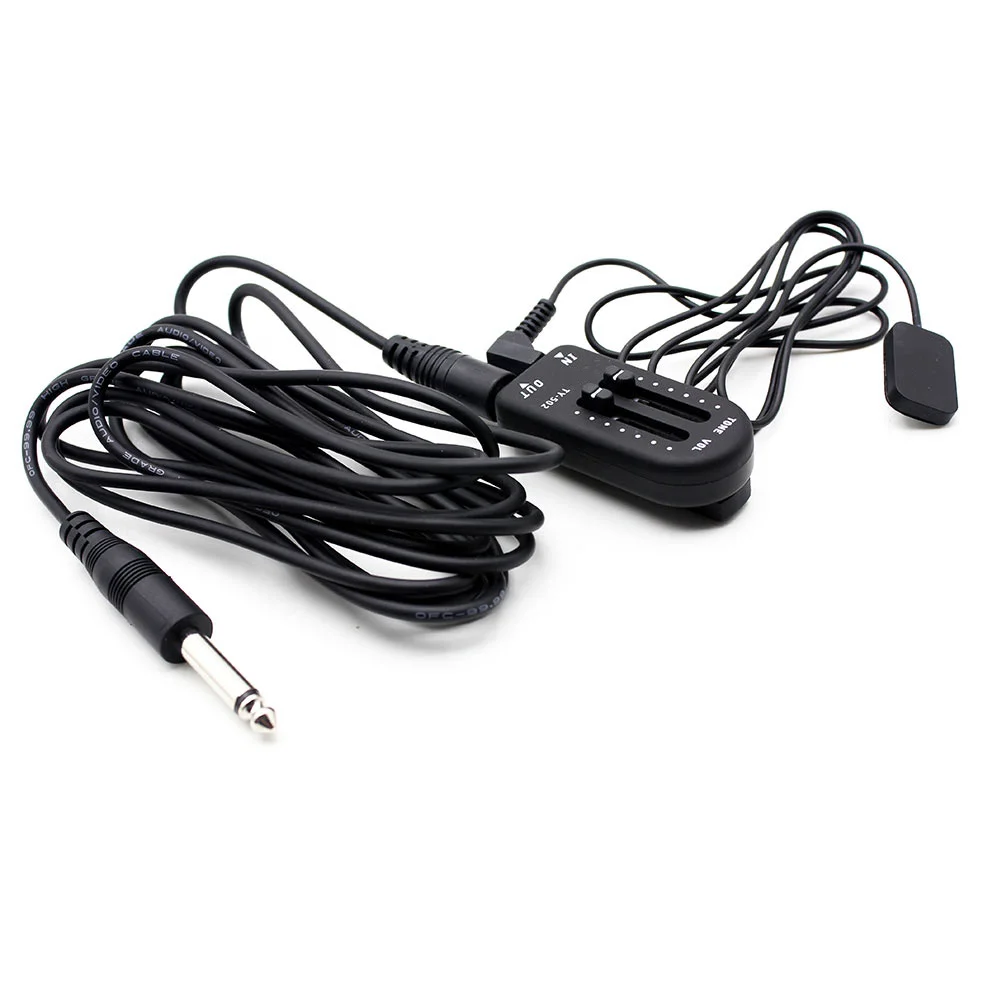 

1Set Violin Pickup Piezo Black Professional Musical Instrument Pickup Piezo Kit Amplifier Sound Amplifying Part for Violin