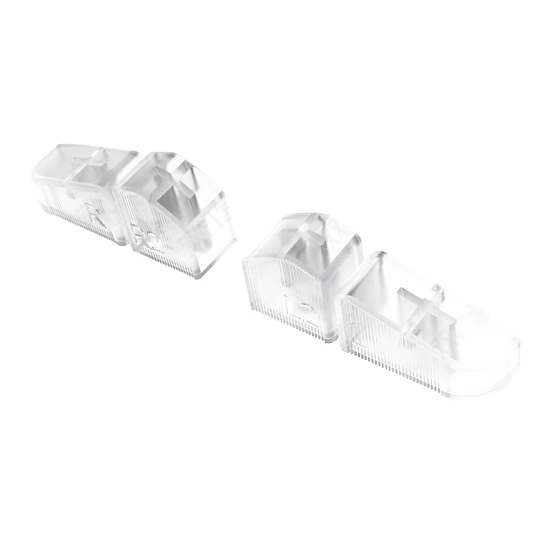 Accesorio para juegos: juego de teclas transparentes y reemplazo combinado para TRIMUI BRICK