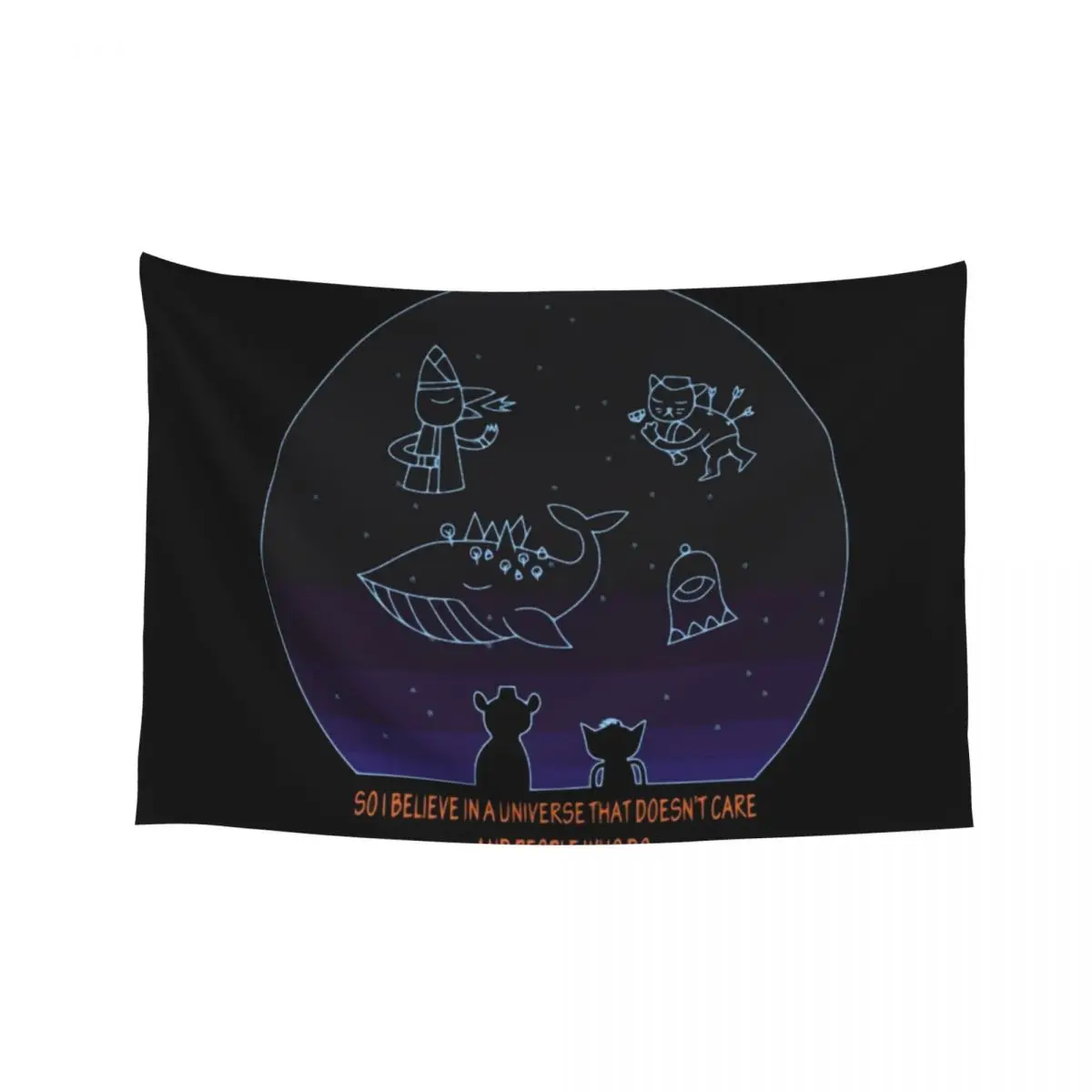

Night in the Woods Amazing Quote - Mae Borowski Fanart Tapestry House Decor Wall Decorations Christmas Decoration Tapestry