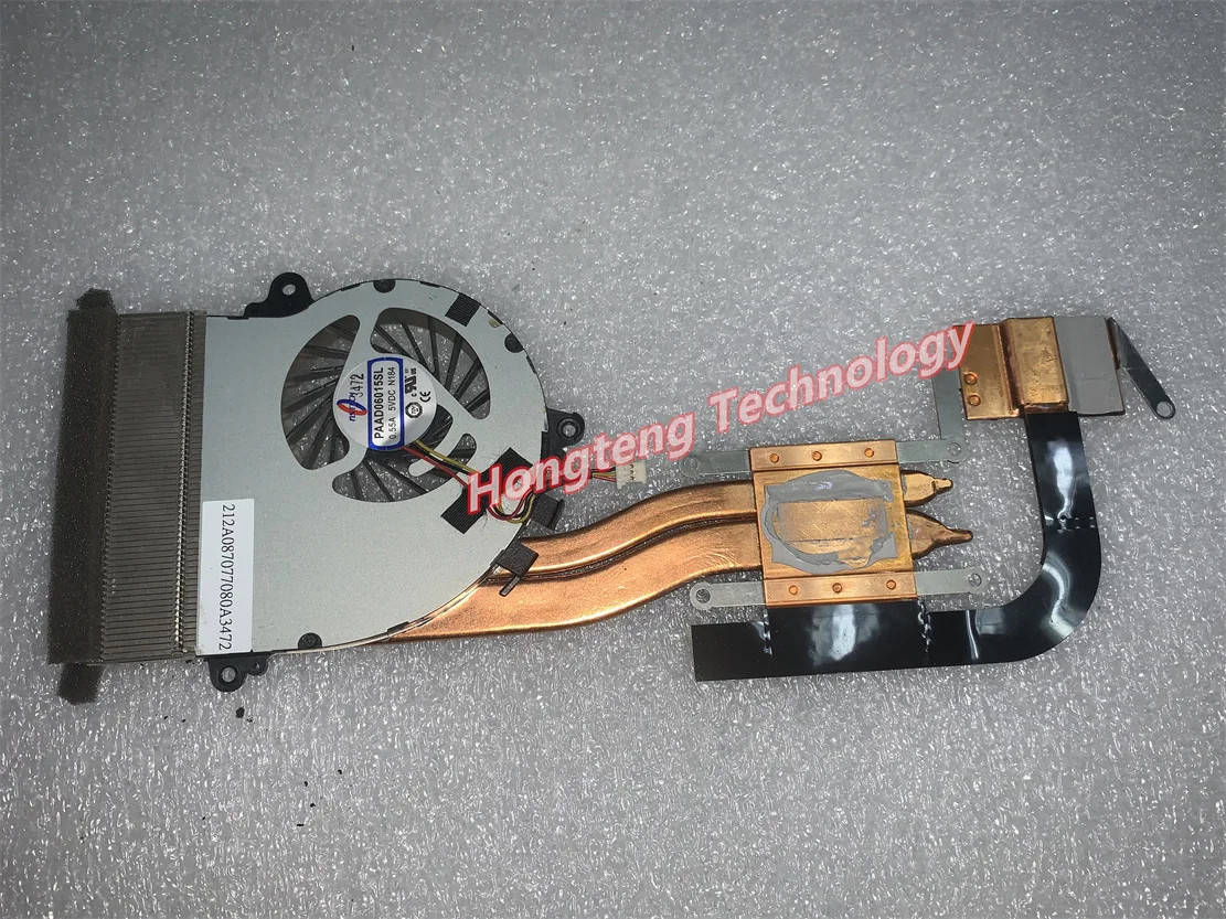 E 322600120   Радиатор процессора для MSI GS70 WS70 с вентилятором PAAD06015SL TESED OK