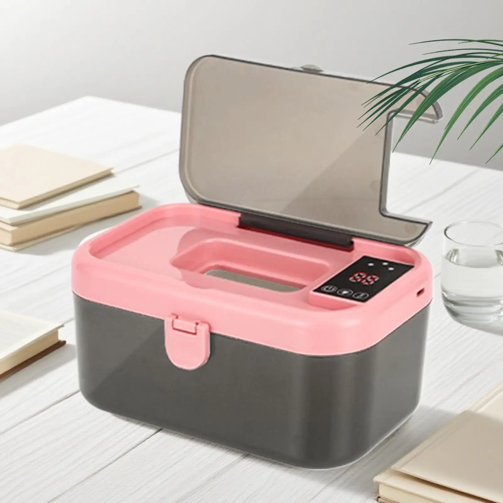 ベビーワイプウォーマーポータブル旅行用ワイプウォーマーディスペンサーLEDライト付きUSB充電ベビー用品キャンプ車旅行用