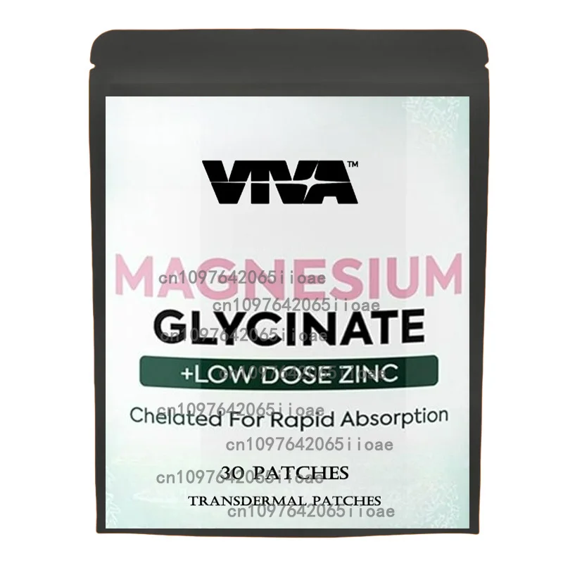 

Magnesium Transdermal Patches Extra Strength, Bone and Muscle Health-30 Patches