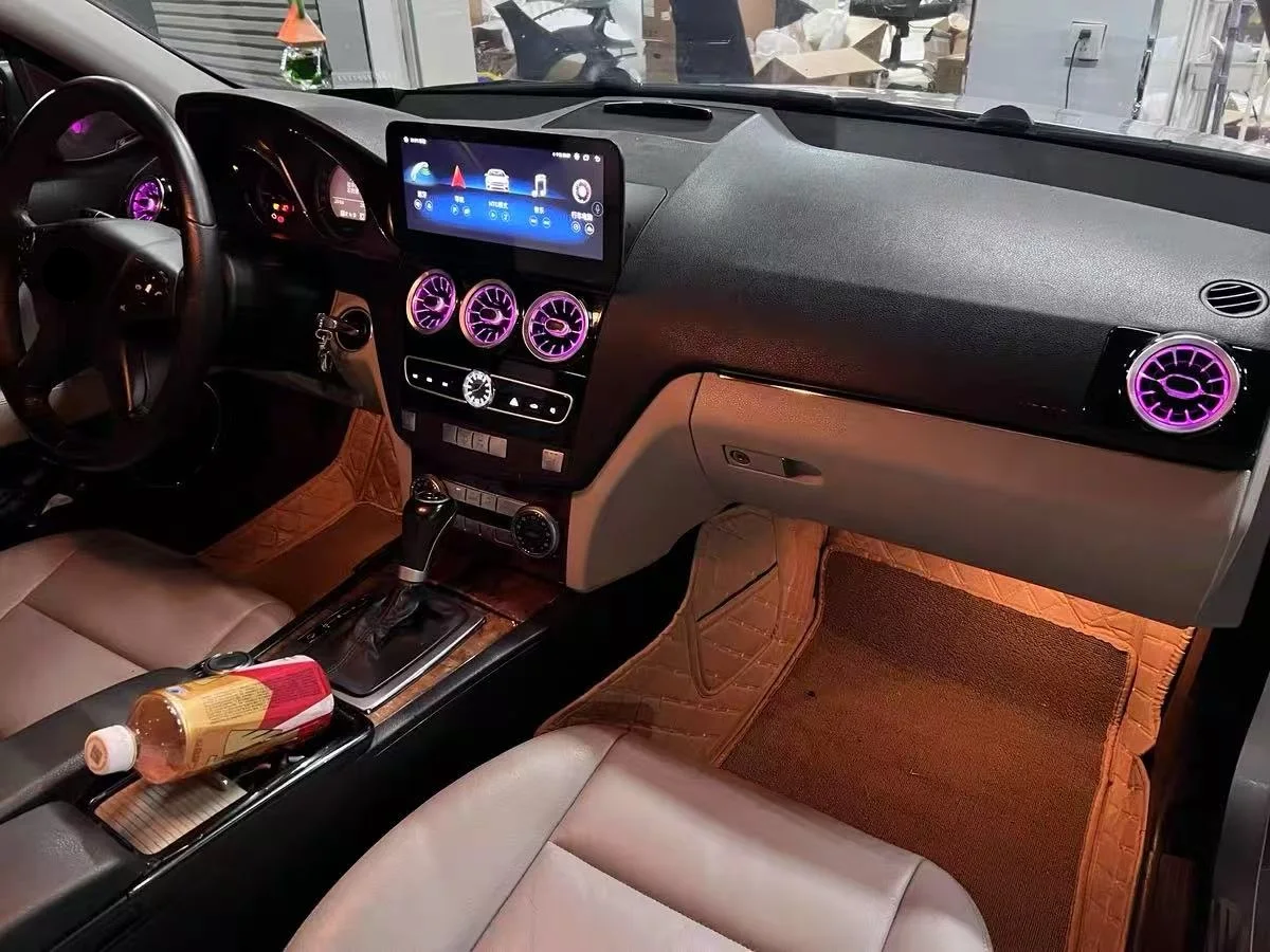 Accessoires panneau de ventilation de Turbine intérieur superposition pour classe C W204 C200 C180 C260 2008-2010 panneau de climatisation