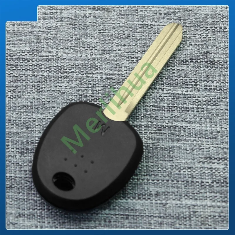 FOR Hyundai Elantra Kia Forte K2 K3 Transponder Key Shell, Right Groove Spare Replacement Key Housing