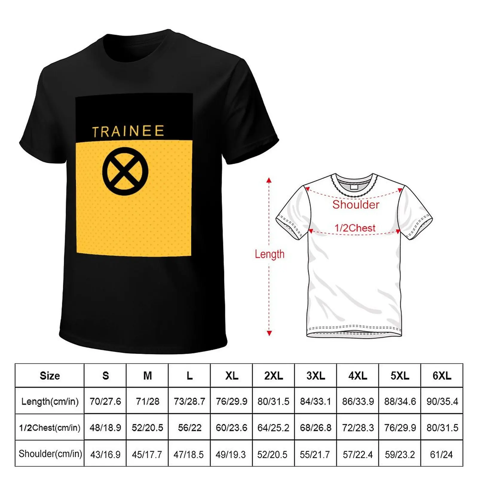 Trainee X Force T-Shirt Casual Minimalist Short Sleeve Top