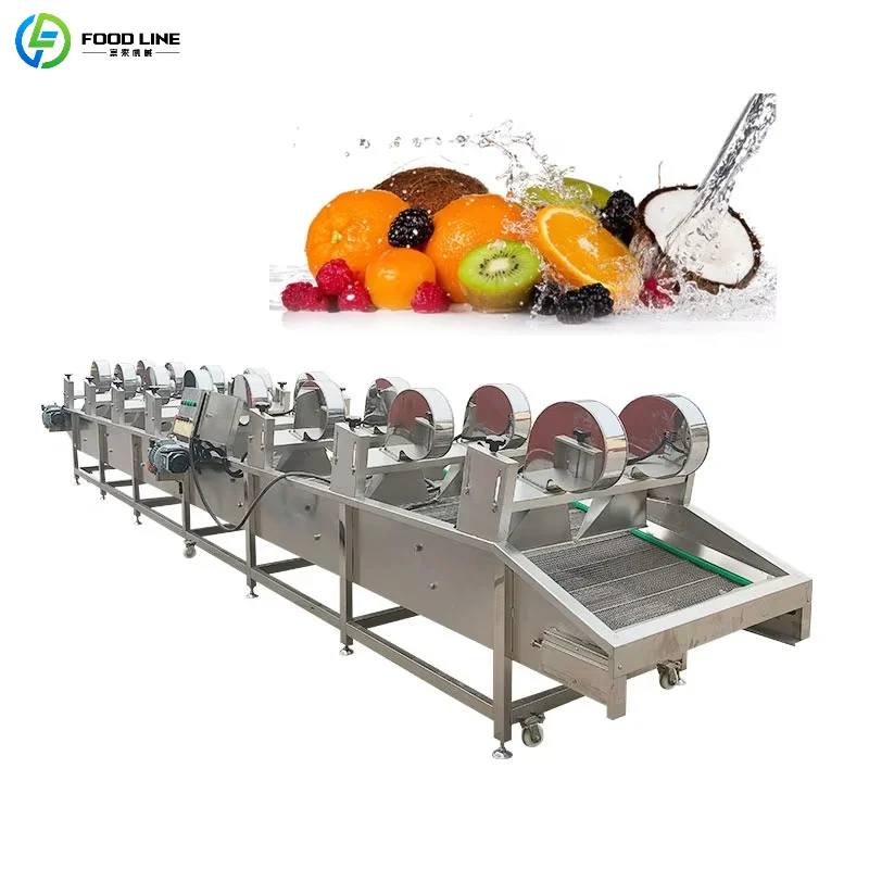 Customized Continuous Fruit Vegetable Drying Conveyor Belt Strong Wind Air Dryer Commercial Processing Device