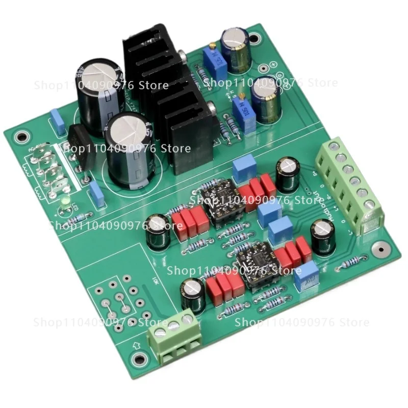 

OPA1632 Balanced Preamp - High-Performance Audio Preamp for Professional Home Studio Use