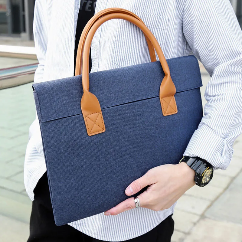 Simple laptop bag handbag 11.6 13 14 15.6 Inch For  MacBook Air Pro 13 Sleeve Case Cover Computer Notebook Briefcase