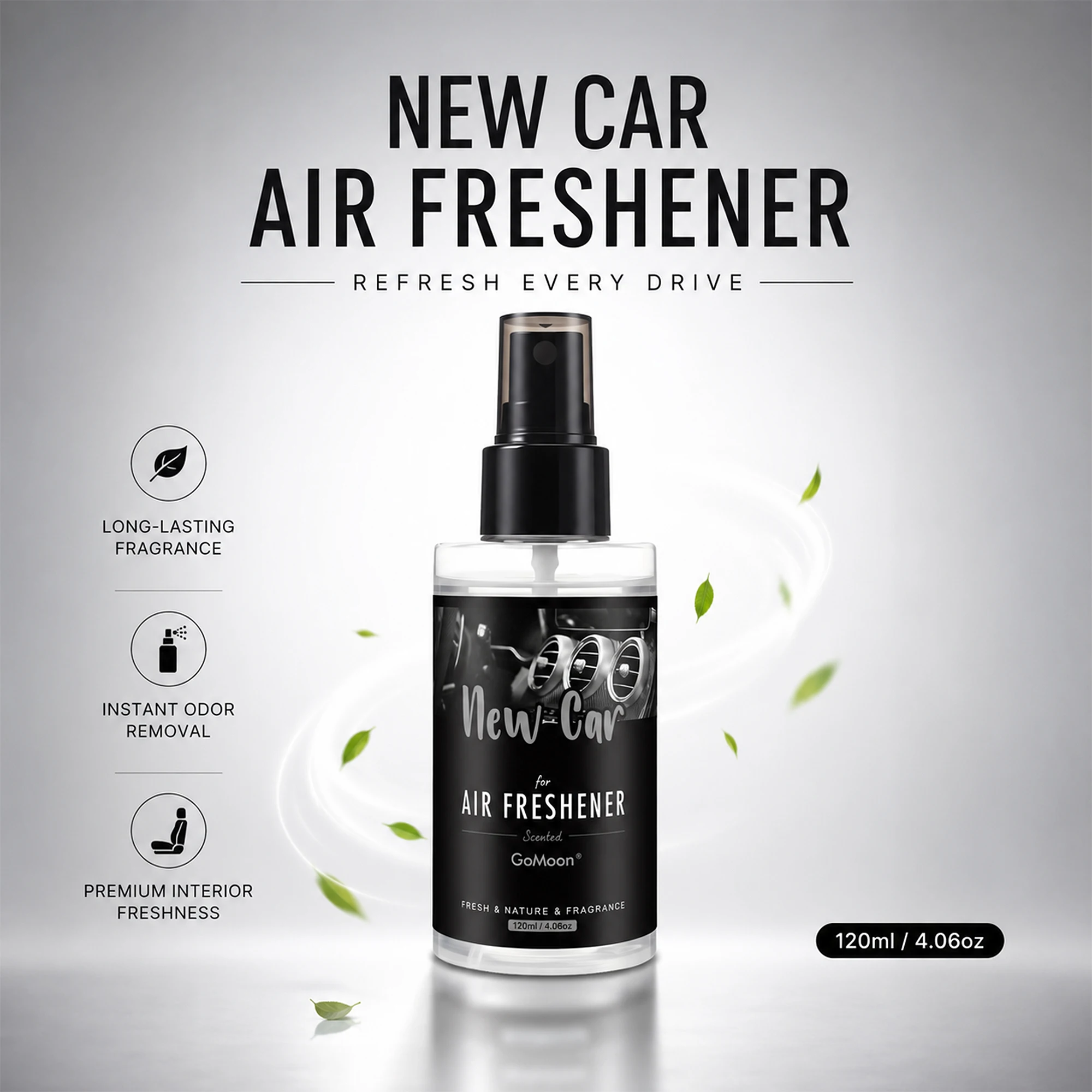 120ml/4,06oz Neuer Auto-Duftspender Premium Autoduft, Langanhaltender Duft, Geeignet für Zuhause, Auto – Detail 7