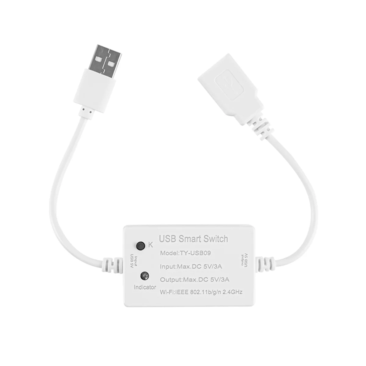 Tuya USB Smart Switch Controller WIFI Timer interruttore universale Smart Life per elettrodomestici USB per Alexa Google Home