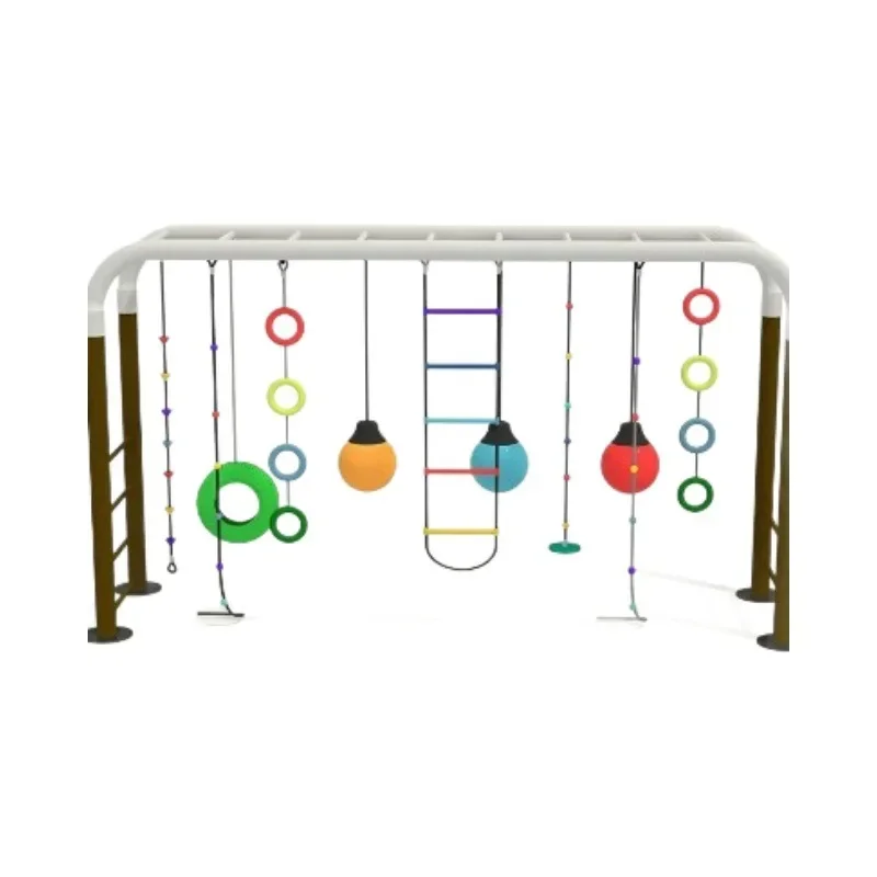 Outdoor hanging swing cable ladder, kindergarten early education climbing sports sensory training equipment
