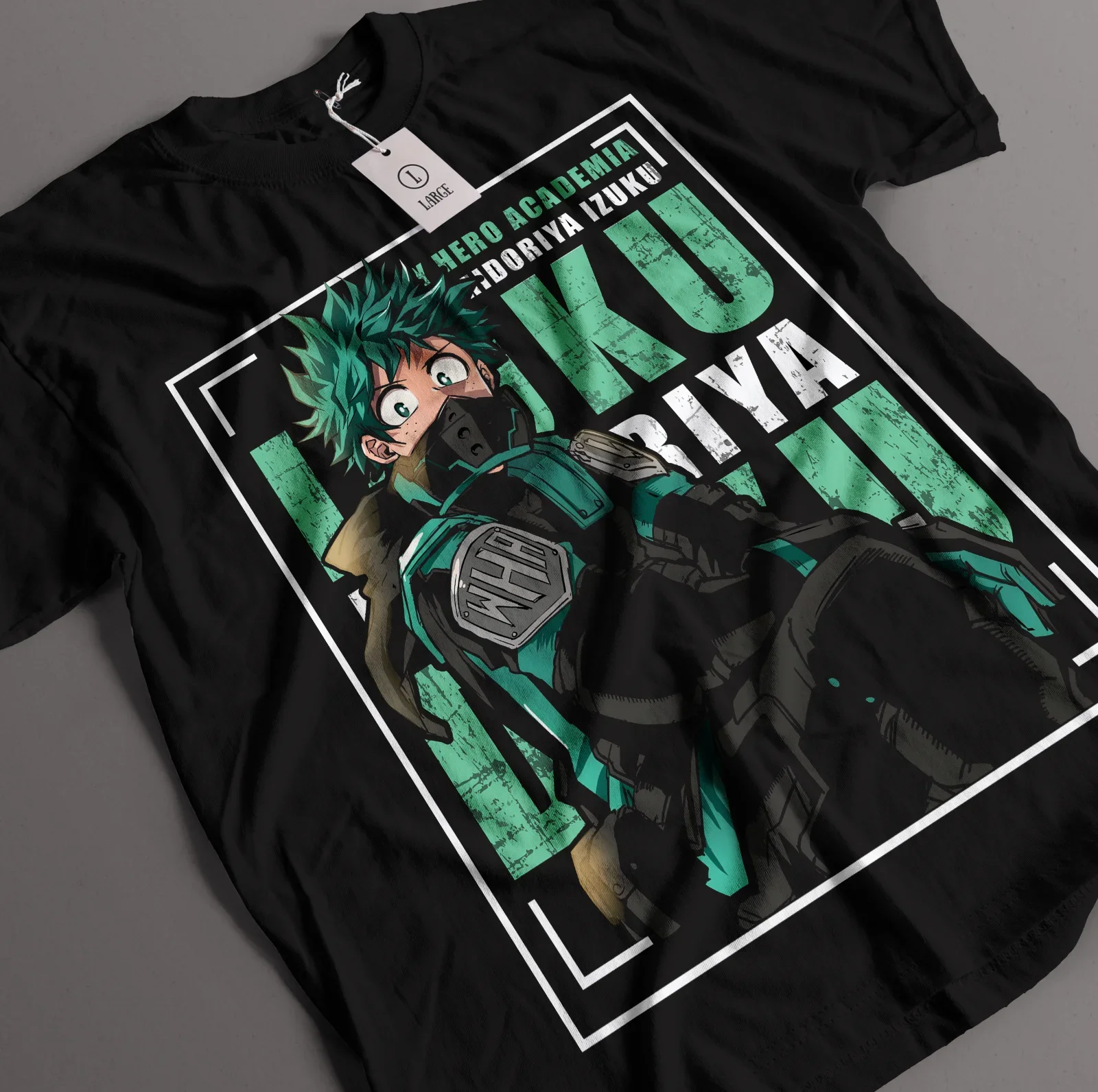 Chemise Deku All Might Boku No Hero Academia T-Shirt Katsuki Midoriya Shoto Dabi
