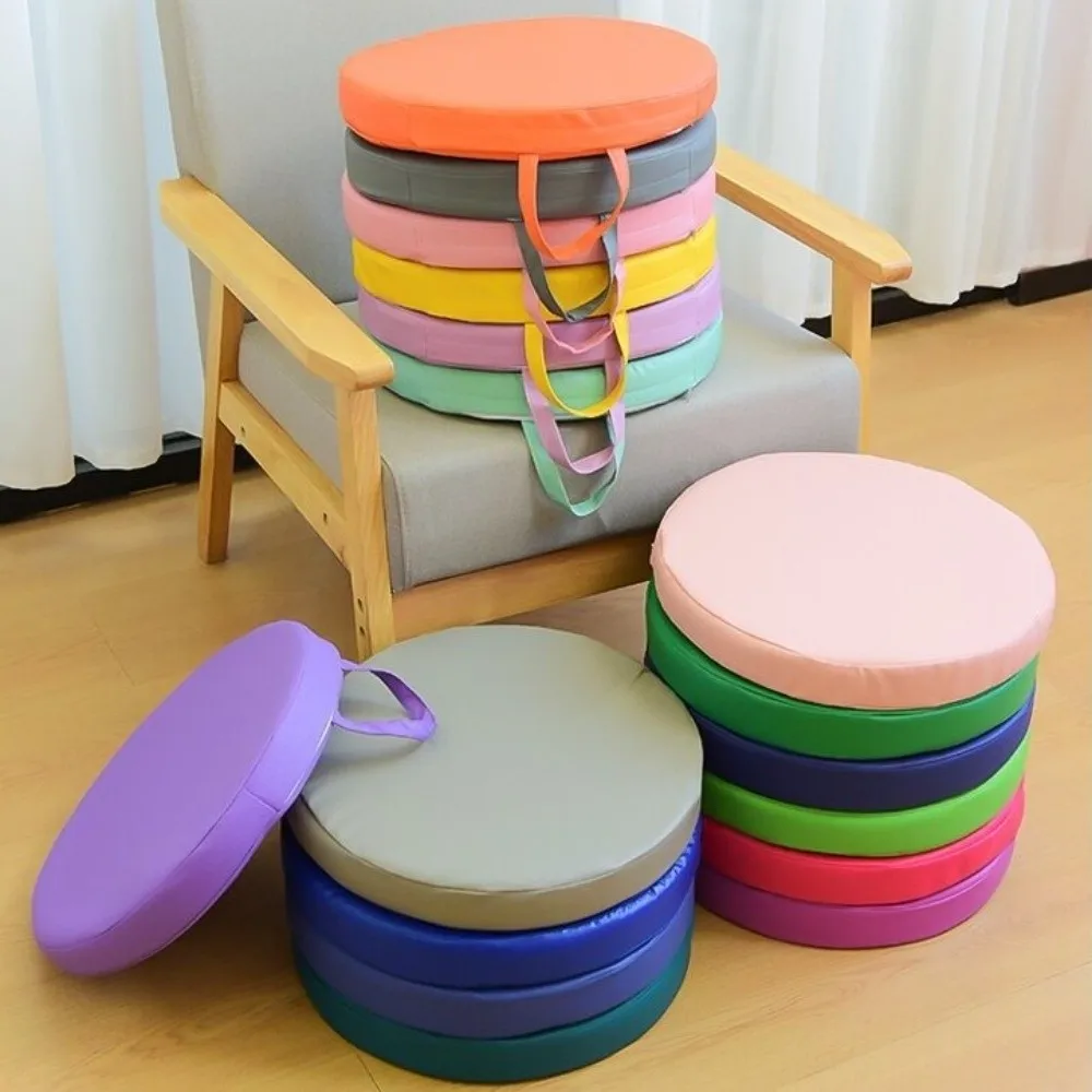 Portable Thicken Chair Cushions Waterproof Leather Memory Foam Seat Cushion Soft Washable Chair Pad Home & Garden