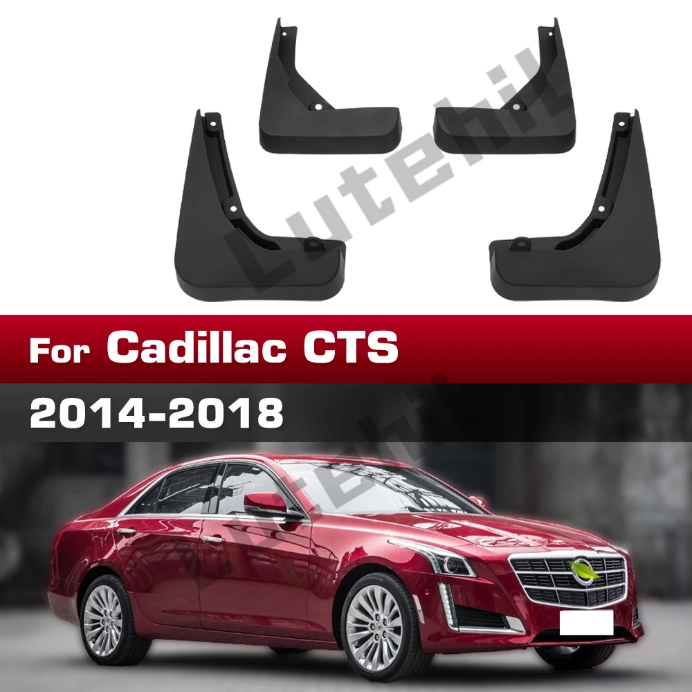 

Mud Flaps For Cadillac CTS 2014-2018 2015 2016 2017 Splash Guards Car Accessories