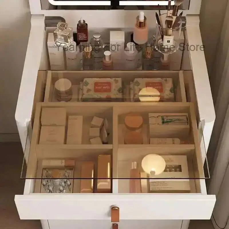 

Bedroom Table Dressing Drawer Storage Luxury Nordic Woman Dressing Table Container Organizers Schminktisch Furniture Makeup