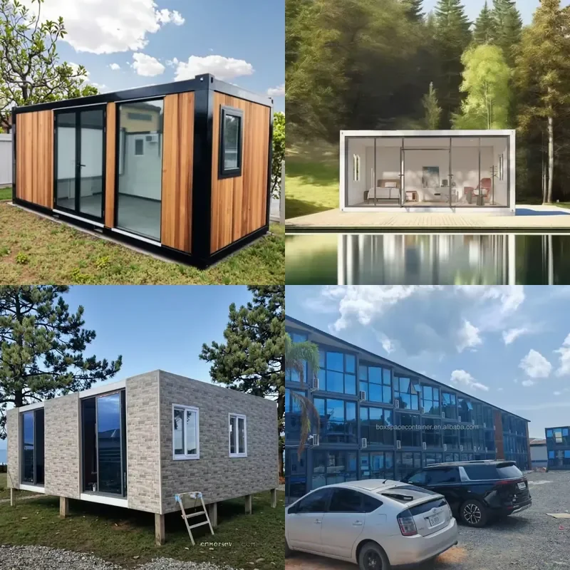 BOXSPACE Detachable Container Modular Hotel Prefab Apartment Building for Backyard Use