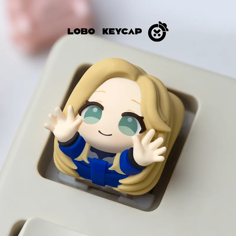 Keycaps Artisan Resin Handmade - غطاء مفتاح لوبي مخصص من الراتنج،
