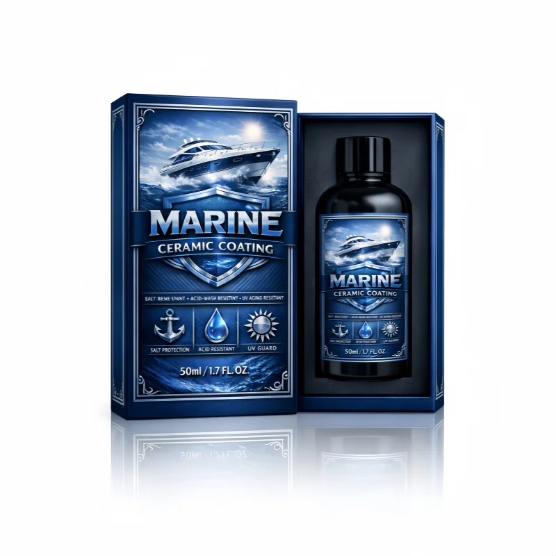 Marine Ceramic Coating for Boats – Long Lasting Gloss & Salt Protection Ceramic Shield for Gelcoat & Fiberglass