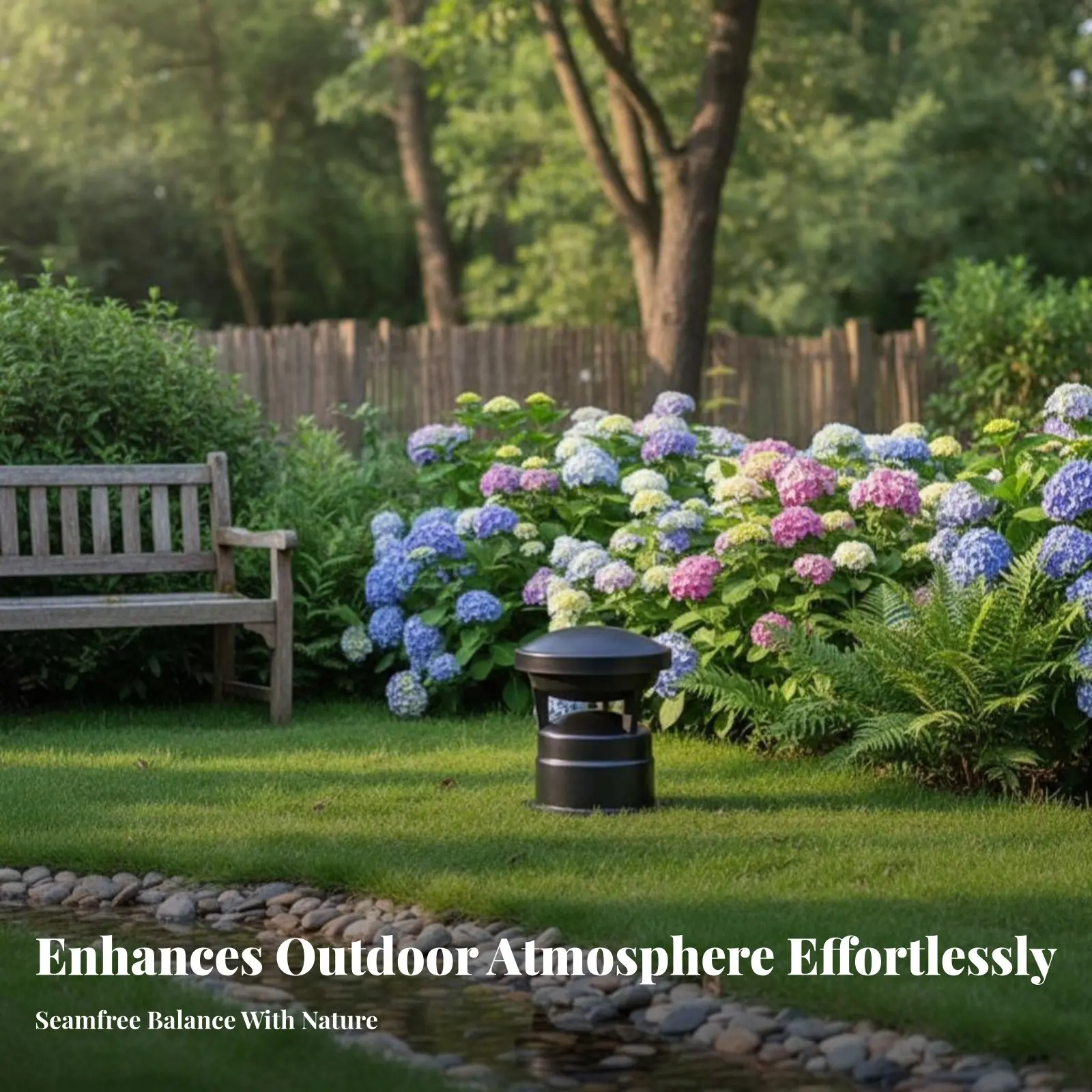 Rock-Shaped Speaker Waterproof Lawn Audio System Weatherproof Weather-Resistant for Homeowners, Gardeners, Green Space, Backyard