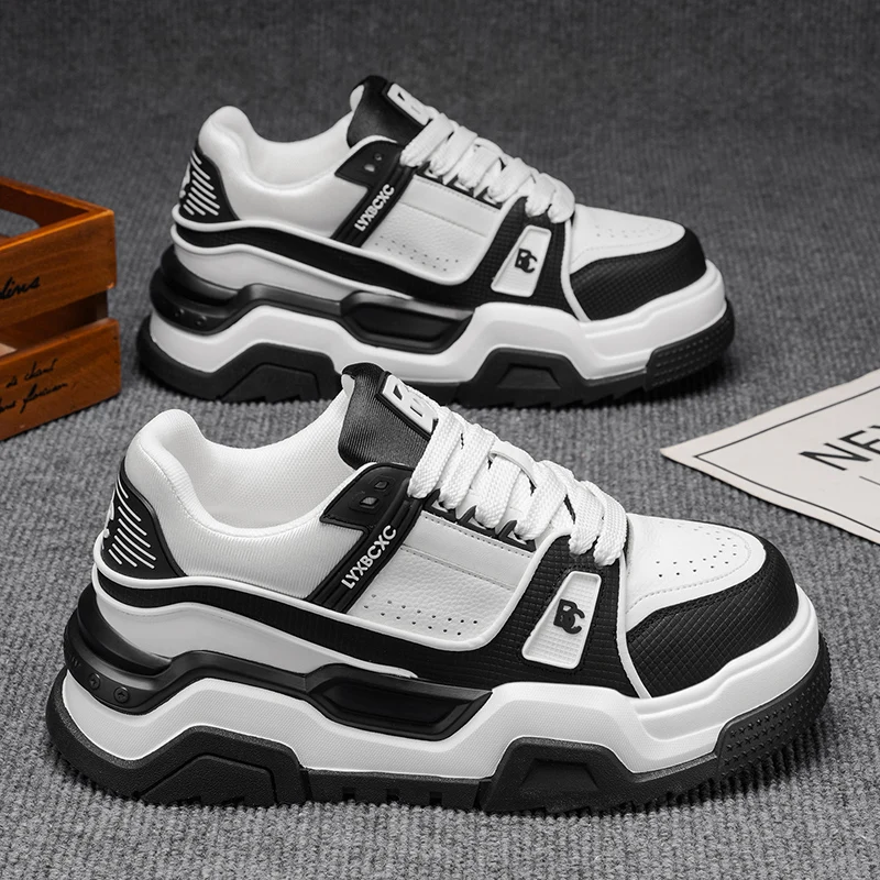 

2025 Spring New Rubber-Plastic Sole Casual Board Sneakers for Outdoor Sports - Comfortable, Soft, Slip-Resistant, Durable, and T