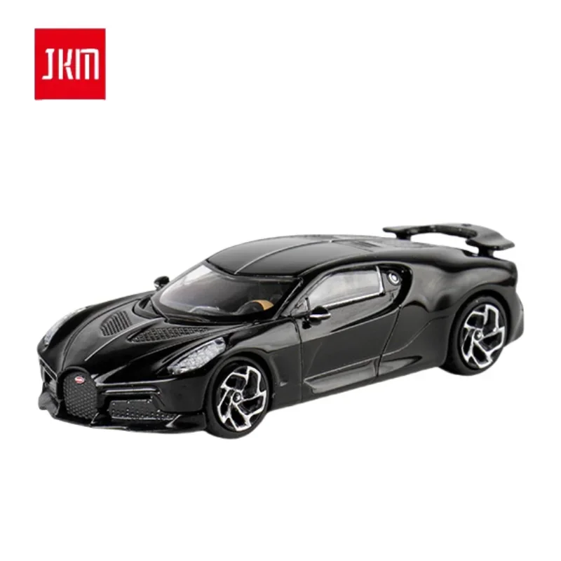 1:64 Bugatti LVN Sound of the Night alloy simulation model, children's collection of decorative toys, holiday gifts for children