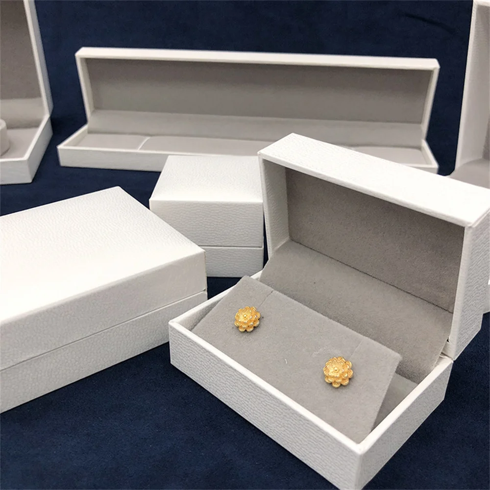 Necklace Box Elegant Bracelet Box Paper Wrapped Box Paper Wrapped For Silver Products Packaging Jewelry Gift Jewelry Brand