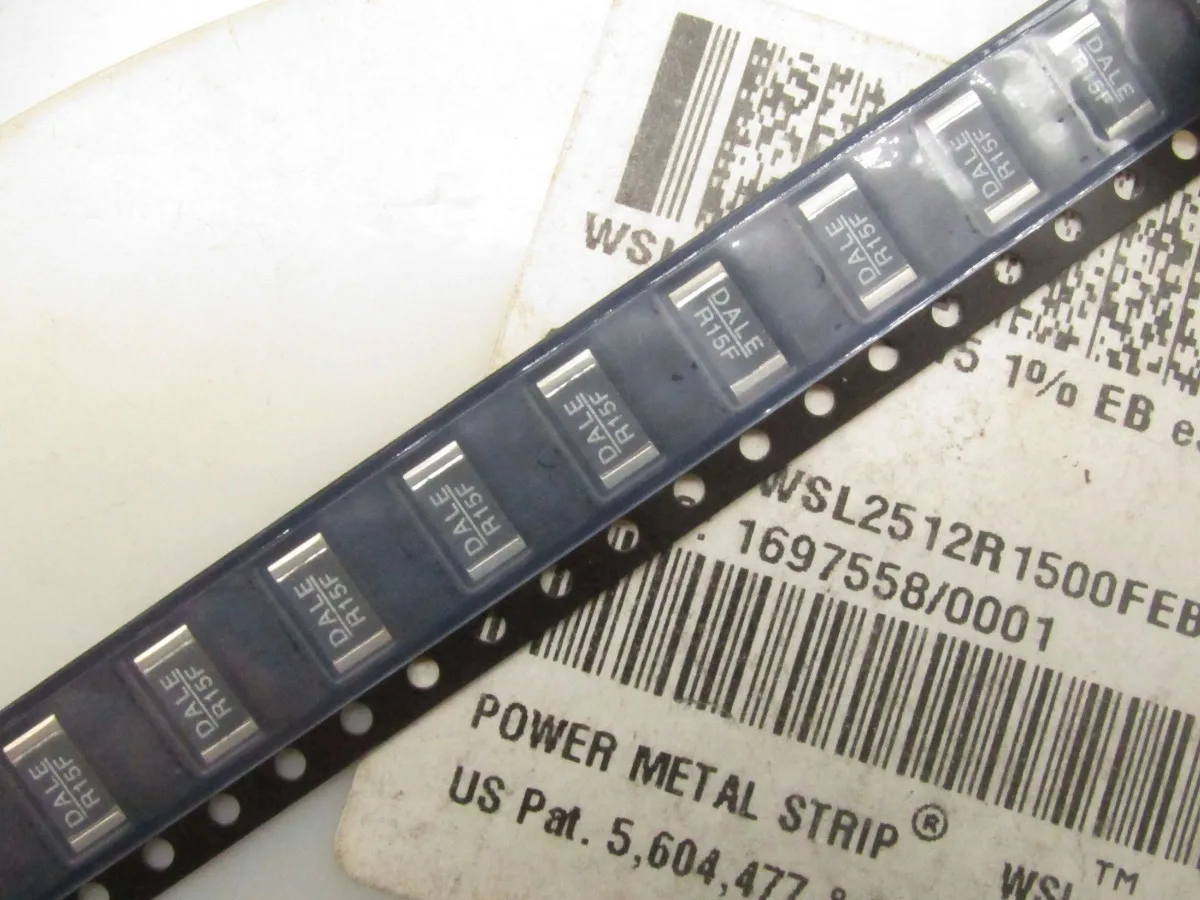 

50 шт./WSL-2512 0,15R 1 Вт 1% резистор SMT R15F WSL2512R1500F