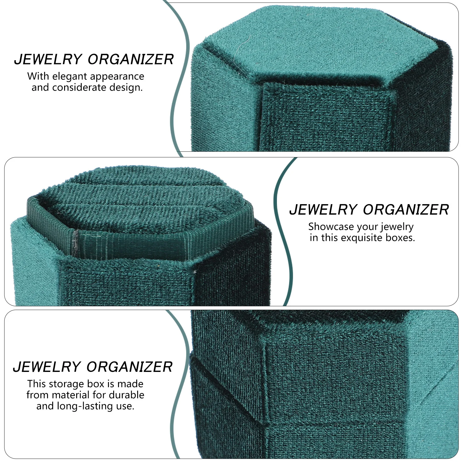 

Gift Wedding Engagement Hexagon Hexagon Ring Box Wedding Box For Ring Boxes For Jewelry Gift Jewelry Gifts