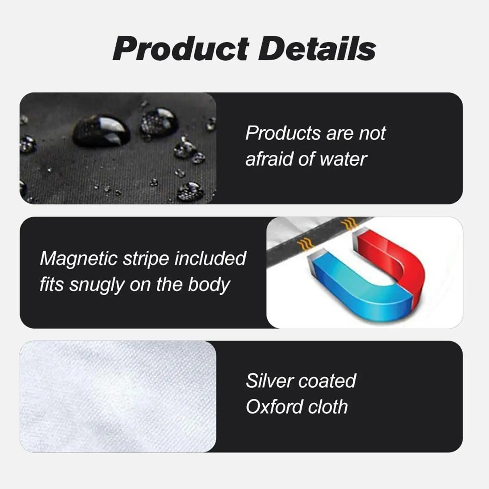 

Windshield Snow Cover Waterproof Heavy Duty All-Weather Oxford Fabric Winter Protectors Window Blanket For Car Trucks Pickup