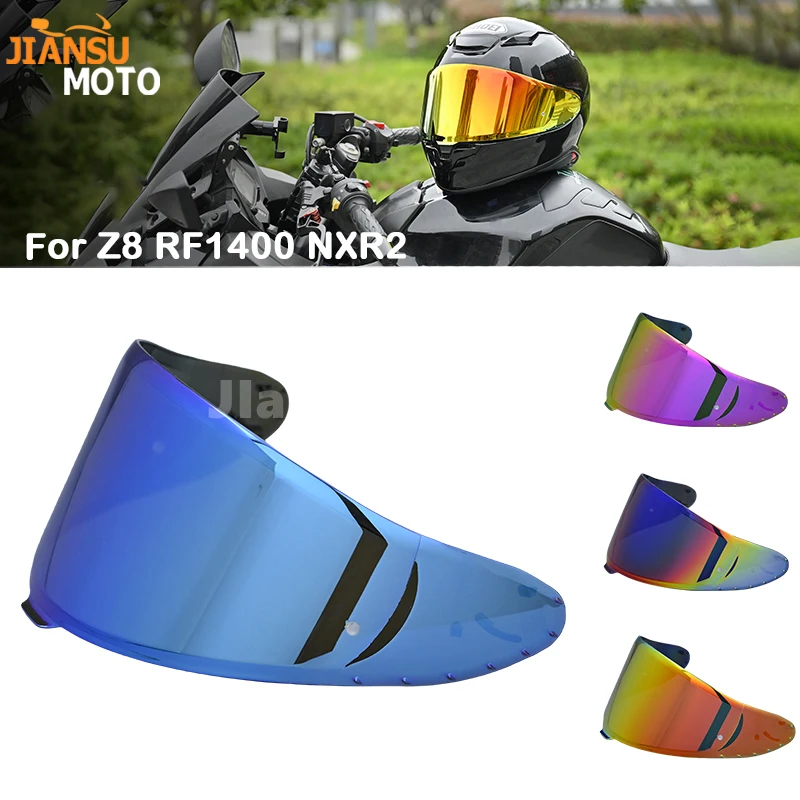 Helmet Visor for SHOEI Z8 NXR2 RF1400 RF-1400 CWR-F2 CWR-F2R X15 X-Fifteen X-SPR Pro Shield Sunscreen Windshield Helmet Parts