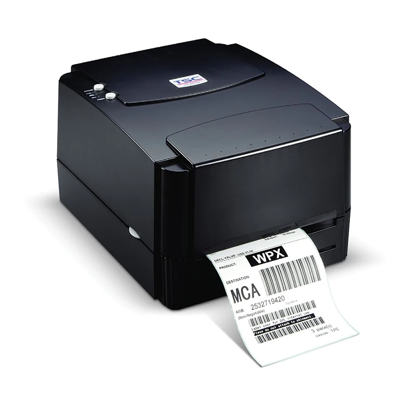 Dual functional TSC TTP-244 Pro Direct thermal transfer bar code label printer  barcode scanners and printers