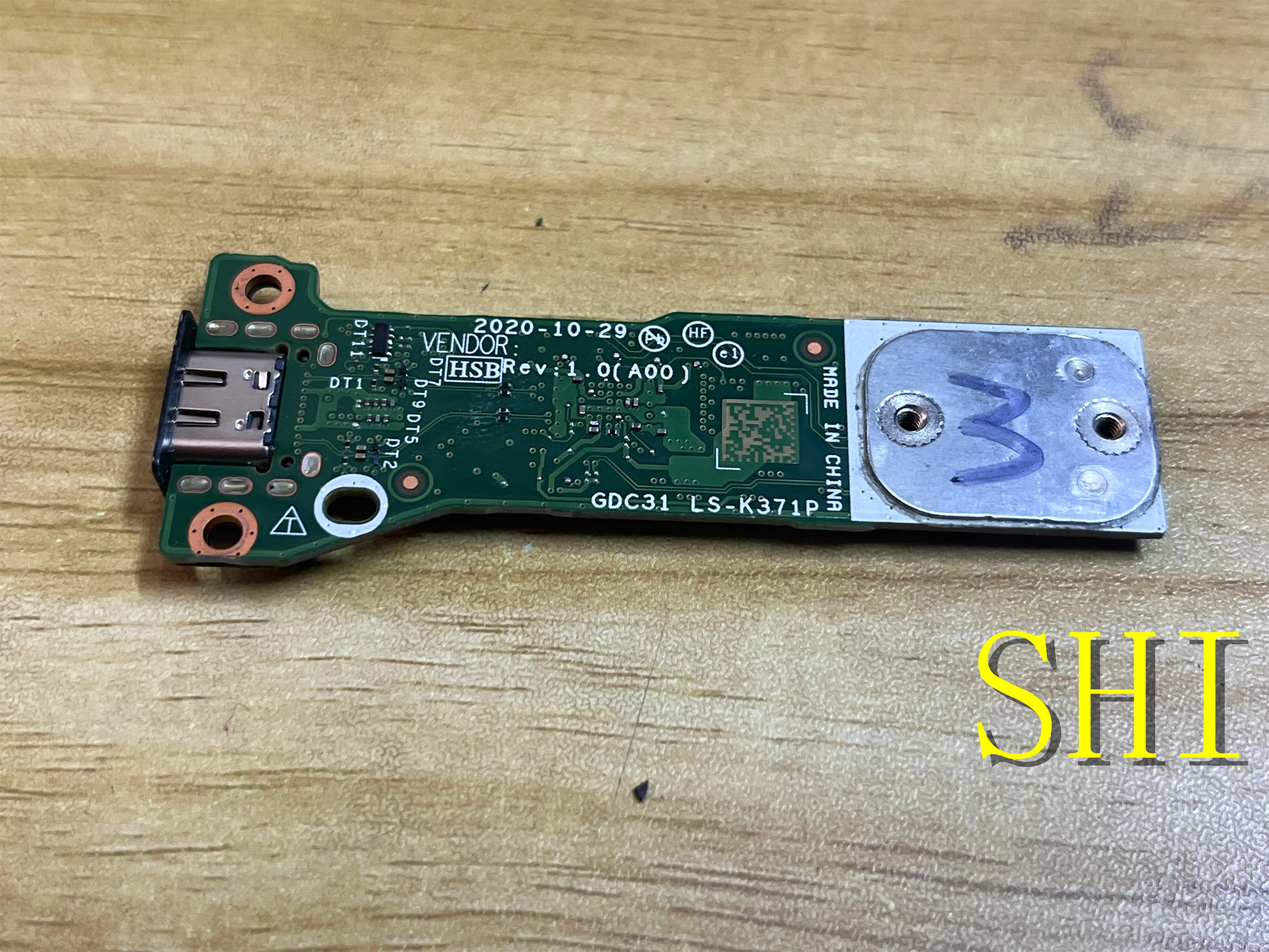 

LS-K371P For Dell Latitude 7420 7410 Type-C USB BOARD With GDC31 100% Test OK Free shipping