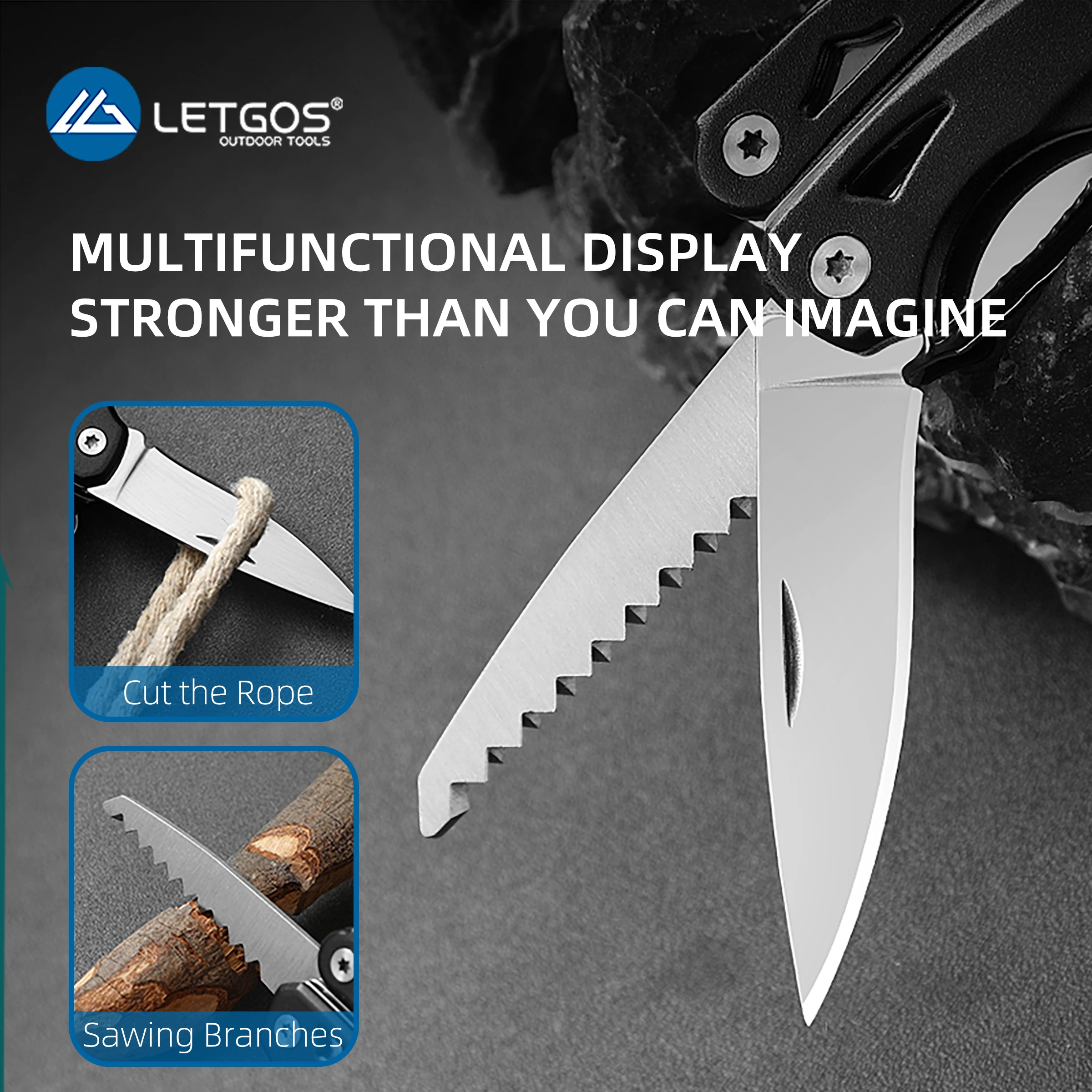 Folding Multi-tool Pocket Knife Pliers Mini Portable Fold Outdoor Hunting Survival Rescue Tactical Multipurpose Repair EDC Tool