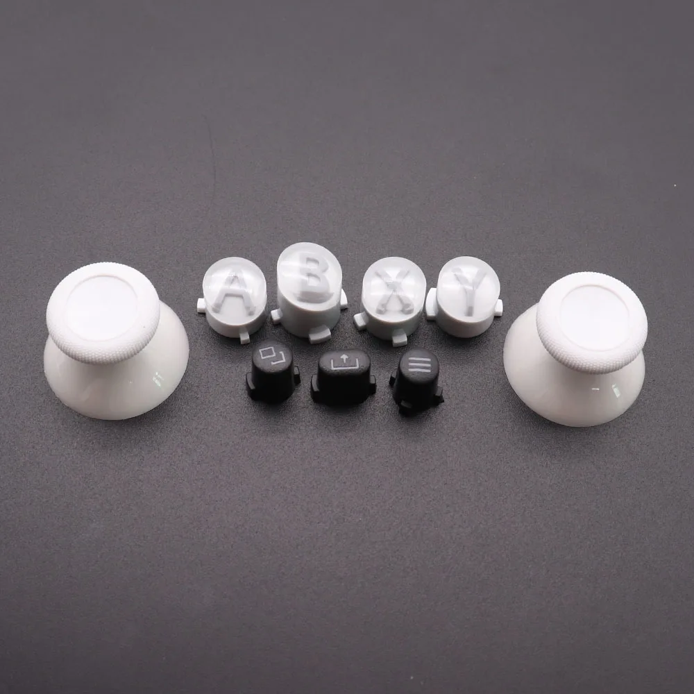 Für XBox Serie X S Core Controller Thumbsticks Caps ABXY Ansicht Menü Teilen Tasten Mod Kit Ersatz Gamepad Reparatur Teile
