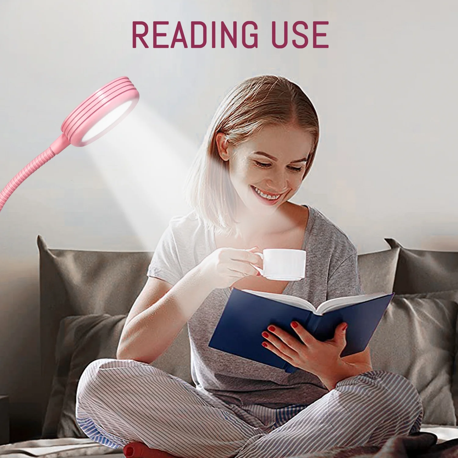 مسمار مصباح الأشعة فوق البنفسجية Led أضواء مجفف مزدوج الرأس الأشعة فوق البنفسجية مرنة كليب على مكتب صغير USB هلام علاج مانيكير باديكير أدوات الصالون