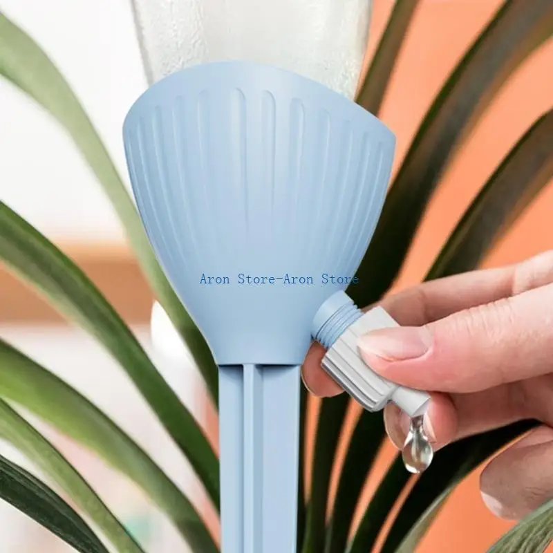 

H3CF 6pcs Plant Watering Spikes Auto Drippers Irrigation Device Automatic Plant Water System with Adjustable Control