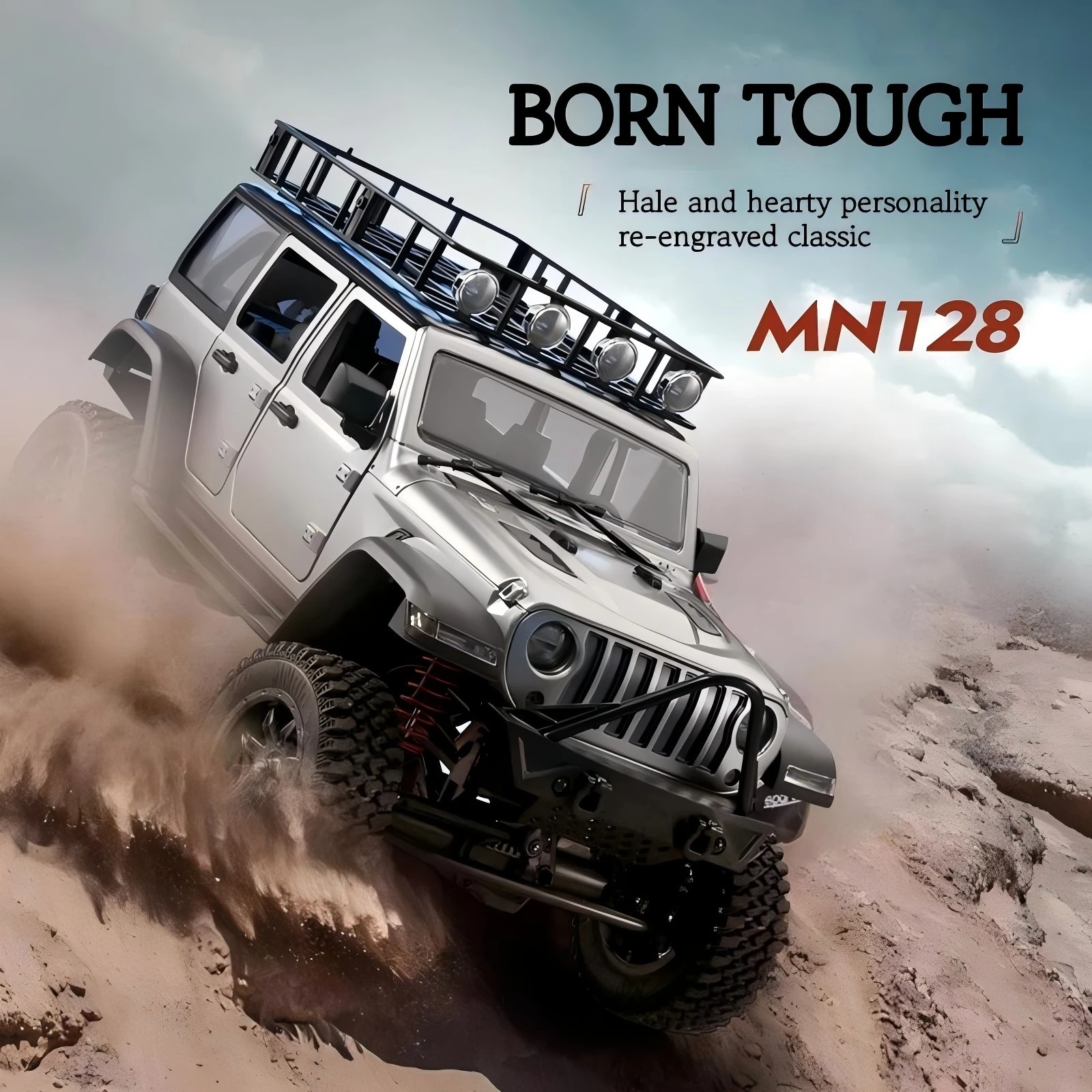 1/12 Scale RC Crawler 4WD RC Car MN128 MN300 Off-Road Car Pick Up Truck All-terrain Model Car for Boys Adult