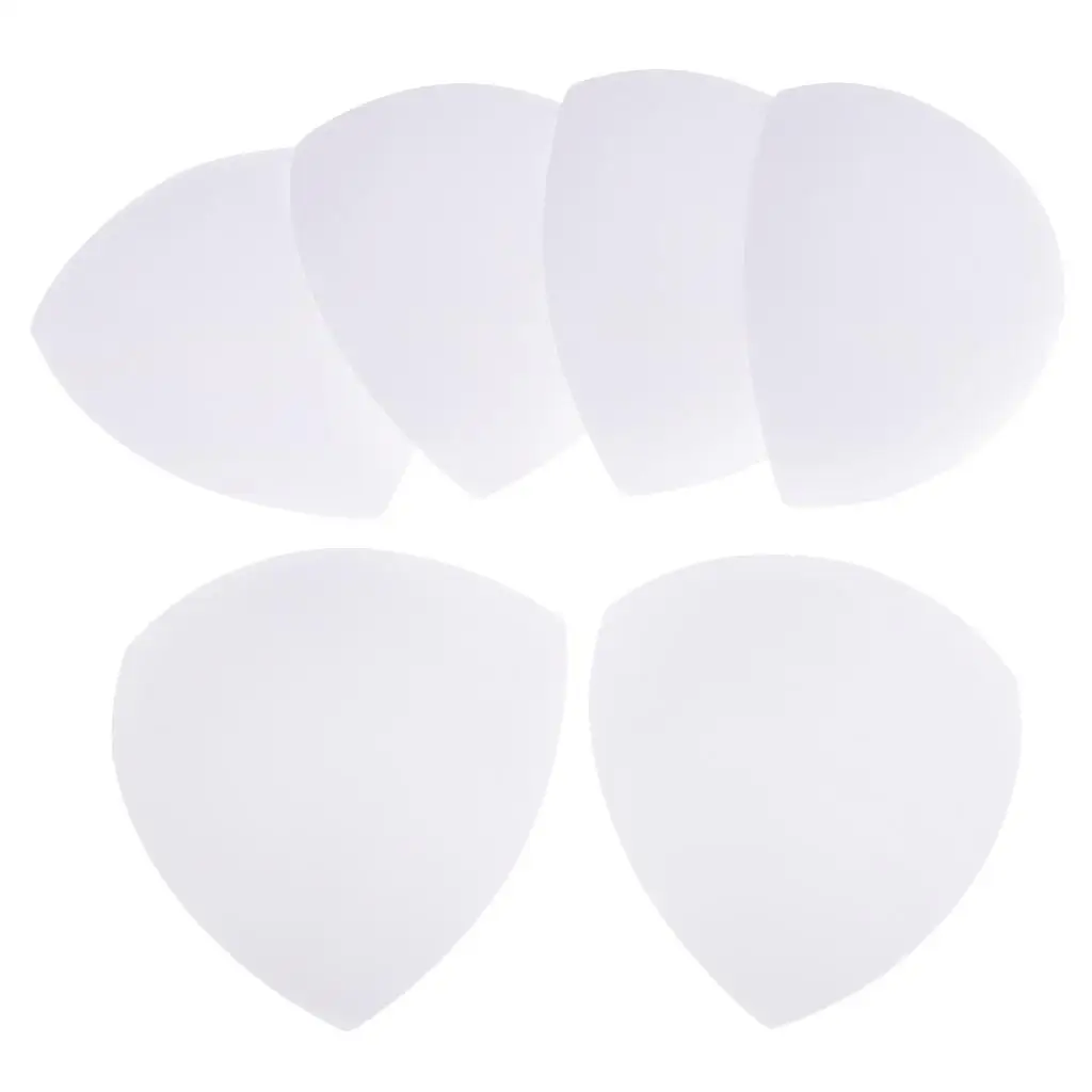 3 Pairs/Set Women Foam Triangle Bra Insert Enhancers Removable Breast Pads for Sports Bra Swimsuit Bikini Tops