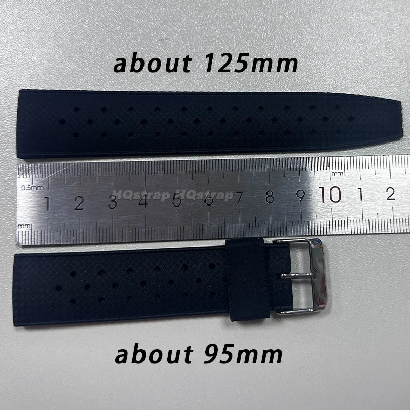 Correias de silicone 20mm 22mm banda à prova dwaterproof água pulseira de borracha esporte confortável baracelet cinto de substituição universal