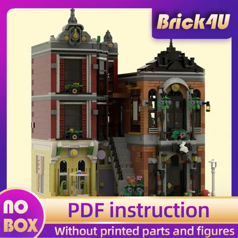 

YcmocBricks Moc Строительные блоки Модель с видом на улицу Серия Городские здания10312 Технология Кирпичи DIY Игрушки для детей Подарки для детей