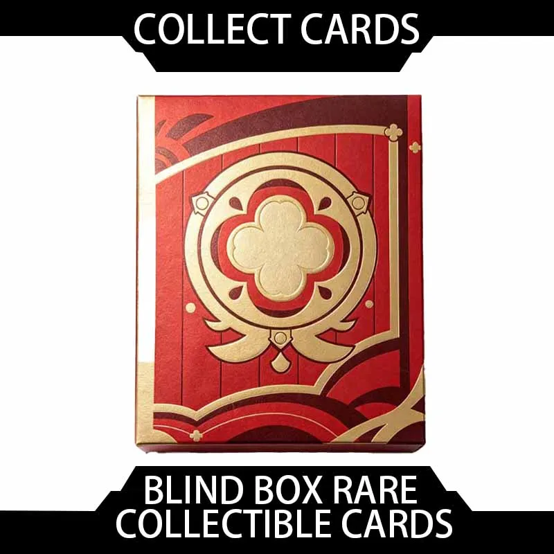 Official Genshin Impact Series Limited Edition Collector's Art Card Pack: Rare Character Illustrations and Game Character Collec