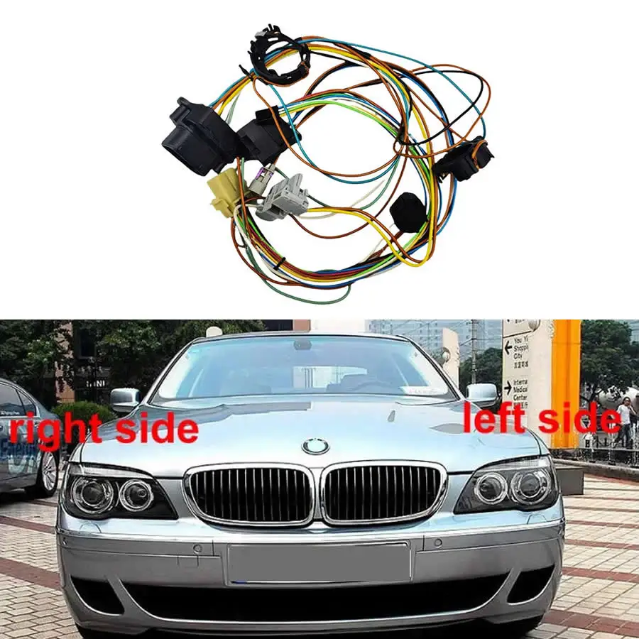 

For BMW 7 Series E66 2004-2008 Car Accessories Headlight Wiring Harness Headlamp Internal Wire Harness Plug with AFS 1pcs