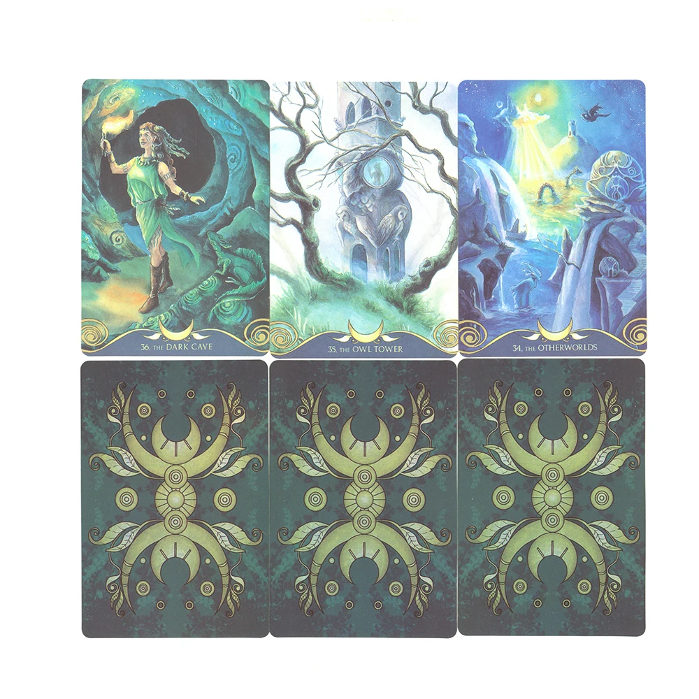 2022 Russian Rider Tarot Cards for Beginners with Guidebook Full Russian Oracle Cards Board Game