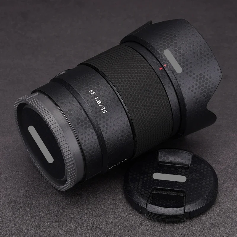 FE 35 1.8 Decal ผิวไวนิลห่อฟิล์มเลนส์ป้องกันสติกเกอร์ Protector Coat สําหรับ Sony FE 35 มม.F1.8 F/1.8 351.8 SEL35F18F